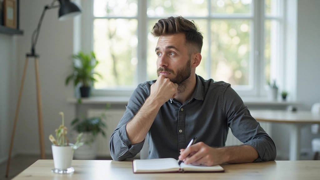 Verschiedene Symbole für mentale Blockaden und innere Konflikte in einer Grafik-Darstellung